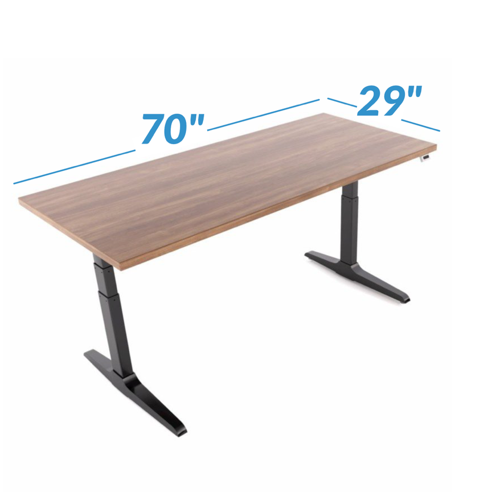 Worksurface 70" x 29" ST7029-B3 and Frame Set SEHX54-72